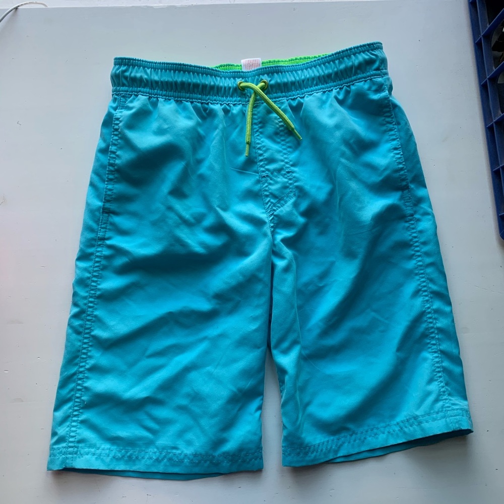 Baby Blue Swim Trunks